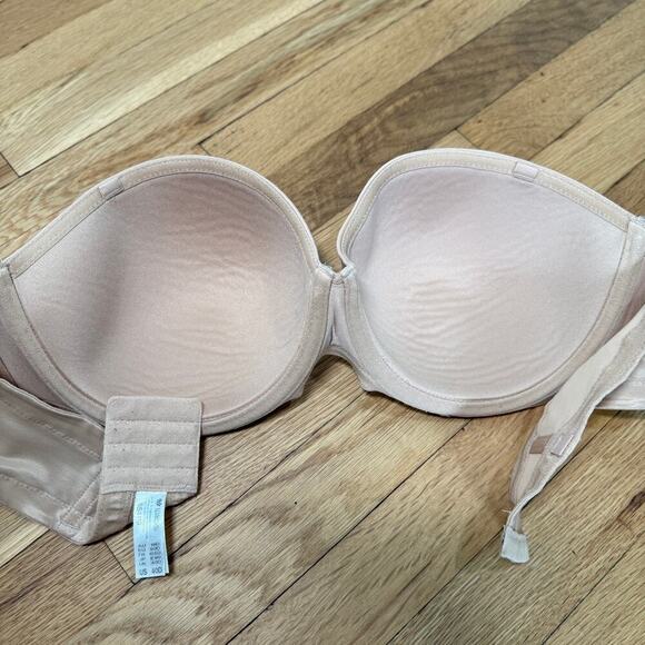 Wacoal 40D Red Carpet Strapless Bra Dark Nude Roebuck - Picture 5 of 5